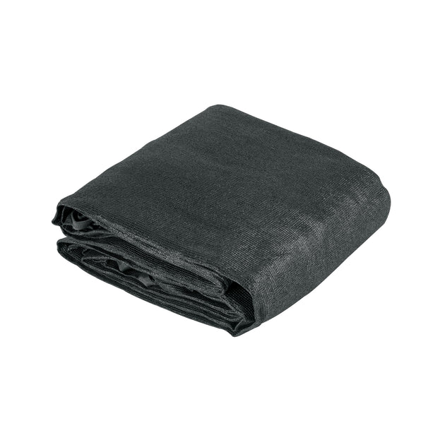 TORA-64N Toldo sombra 90%, raschel negro, 6m x 4m, FIERO