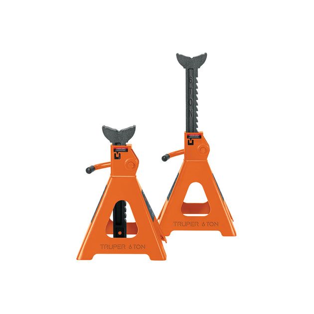 TORAU-6 Caja con 2 torres de 6 ton para auto, Truper