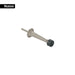 Tope Piso Metálico Hermex TORE-4 Hule 7cm Níquel | Ferretería