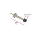 Tope Piso Metálico Hermex TORE-4 Hule 7cm Níquel | Ferretería