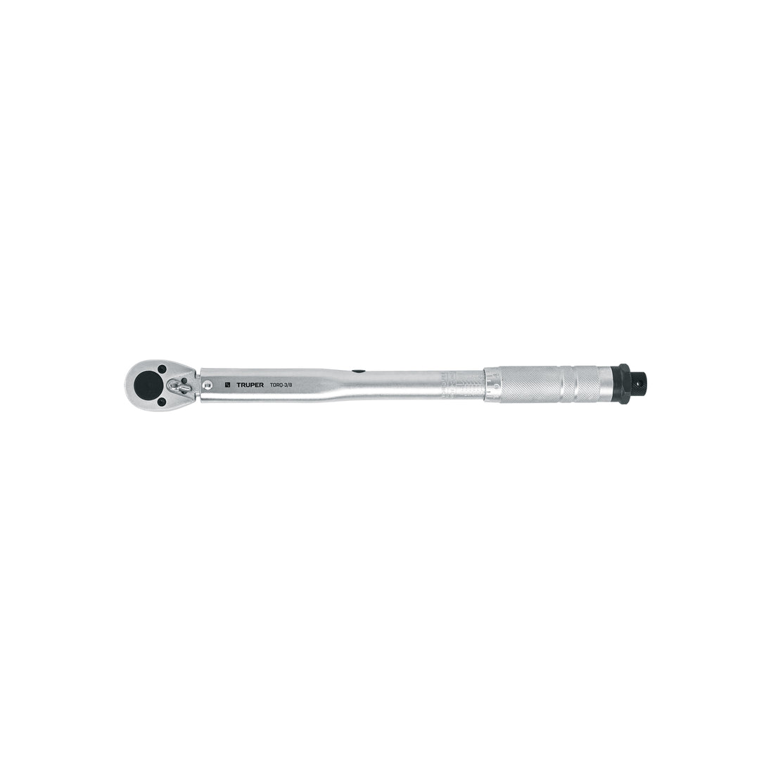 TORQ-3/8 Torquímetro de trueno, dos lecturas, cuadro 3/8", Truper