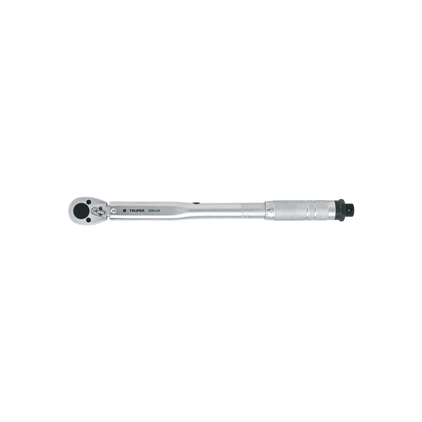 TORQ-3/8 Torquímetro de trueno, dos lecturas, cuadro 3/8", Truper