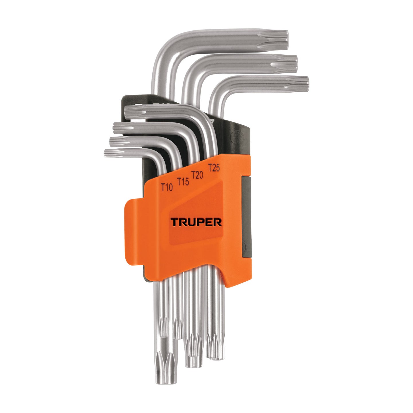 TORX-7C Juego de 7 llaves torx con organizador abatible, TRUPER
