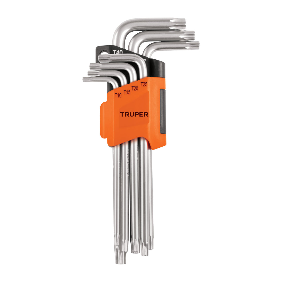 TORX-7L Juego de 7 llaves torx largas con organizador abatible