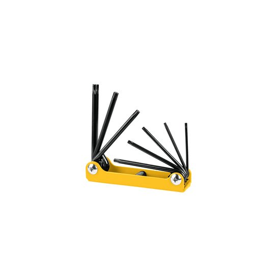 TORX-8PG Juego de 8 llaves torx tipo navaja, lámina, a granel, PRETUL