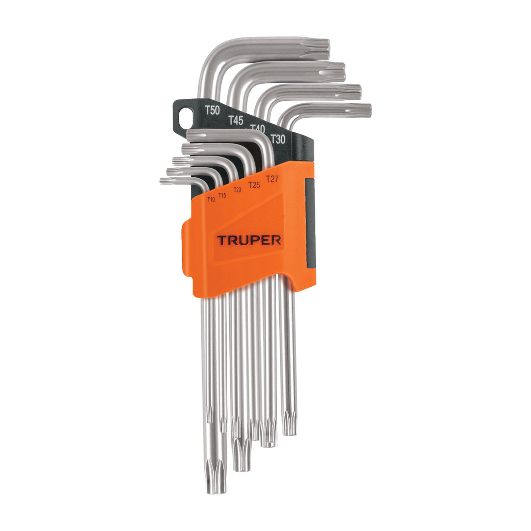 TORX-9L Juego de 9 llaves torx largas con organizador abatible