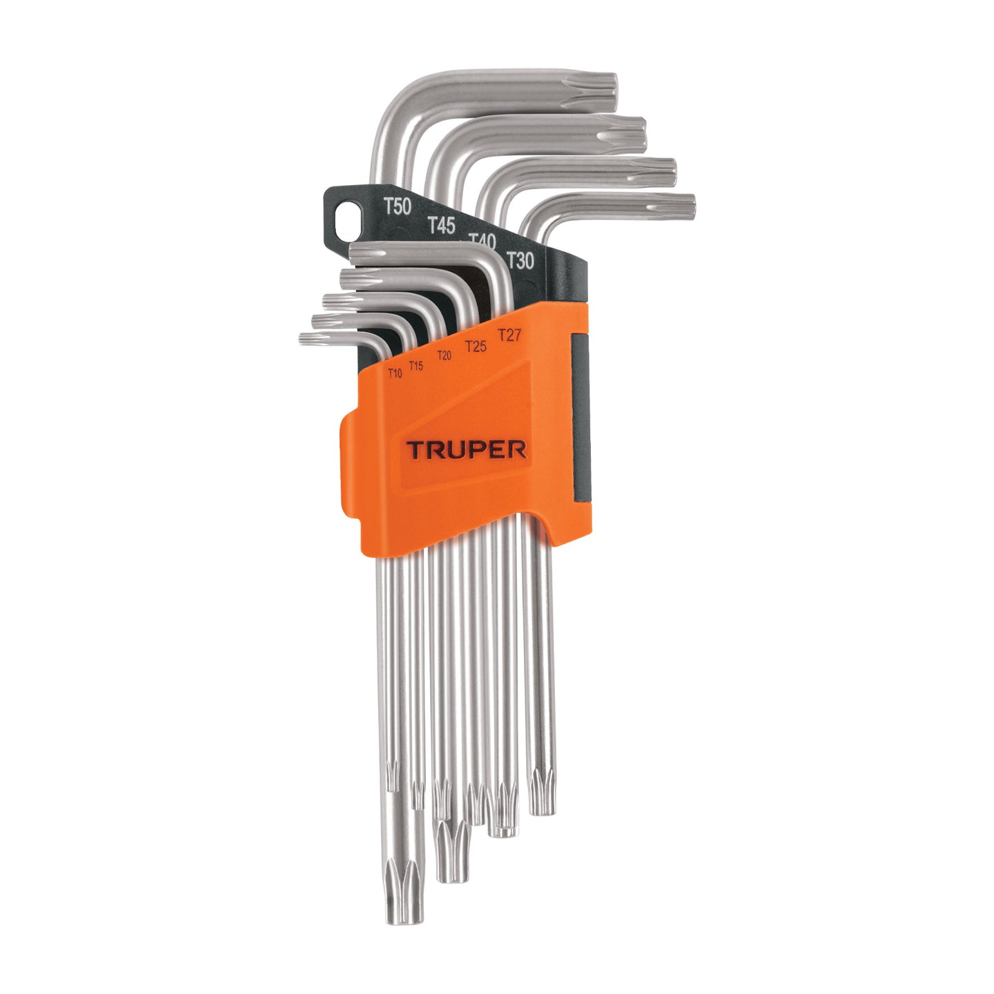 TORX-9L Juego de 9 llaves torx largas con organizador abatible