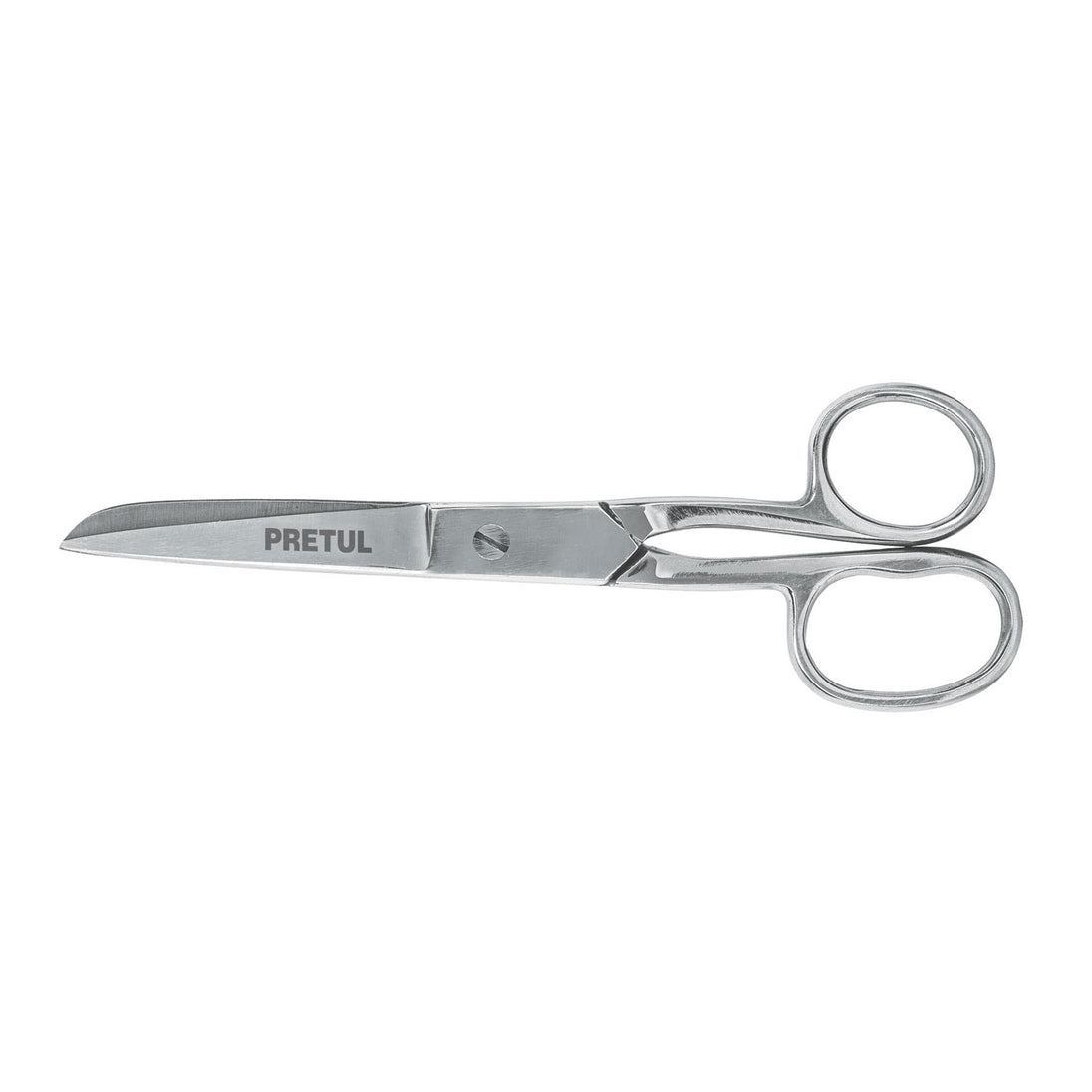 TP-8341-6 Tijera 6" para costura, ojo grande, acero inoxidable, PRETUL