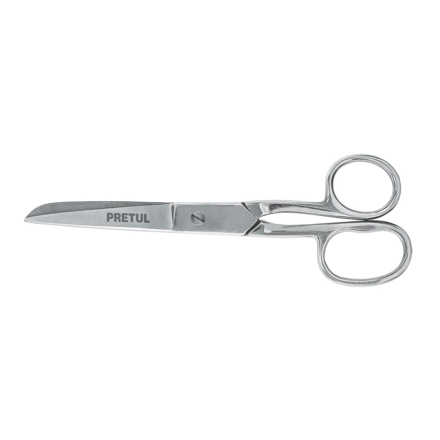 TP-8341-6 Tijera 6" para costura, ojo grande, acero inoxidable, PRETUL