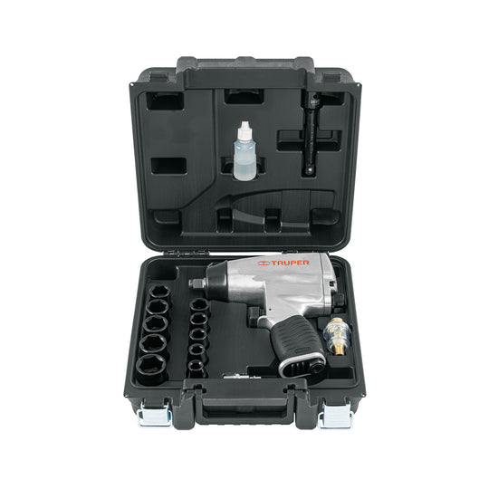 TPN-731EK Kit de llave (pistola) de impacto 1/2", estuche plástico