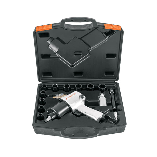 TPN-734H-2K Kit de llave (pistola) de impacto 1/2" ind, estuche plástico