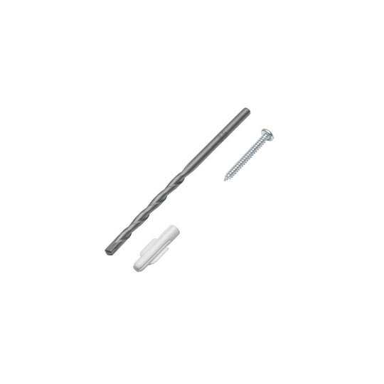 TQ-3/16J Kit de 20 taquetes 3/16" con pijas #6 y 1 broca 3/16", FIERO