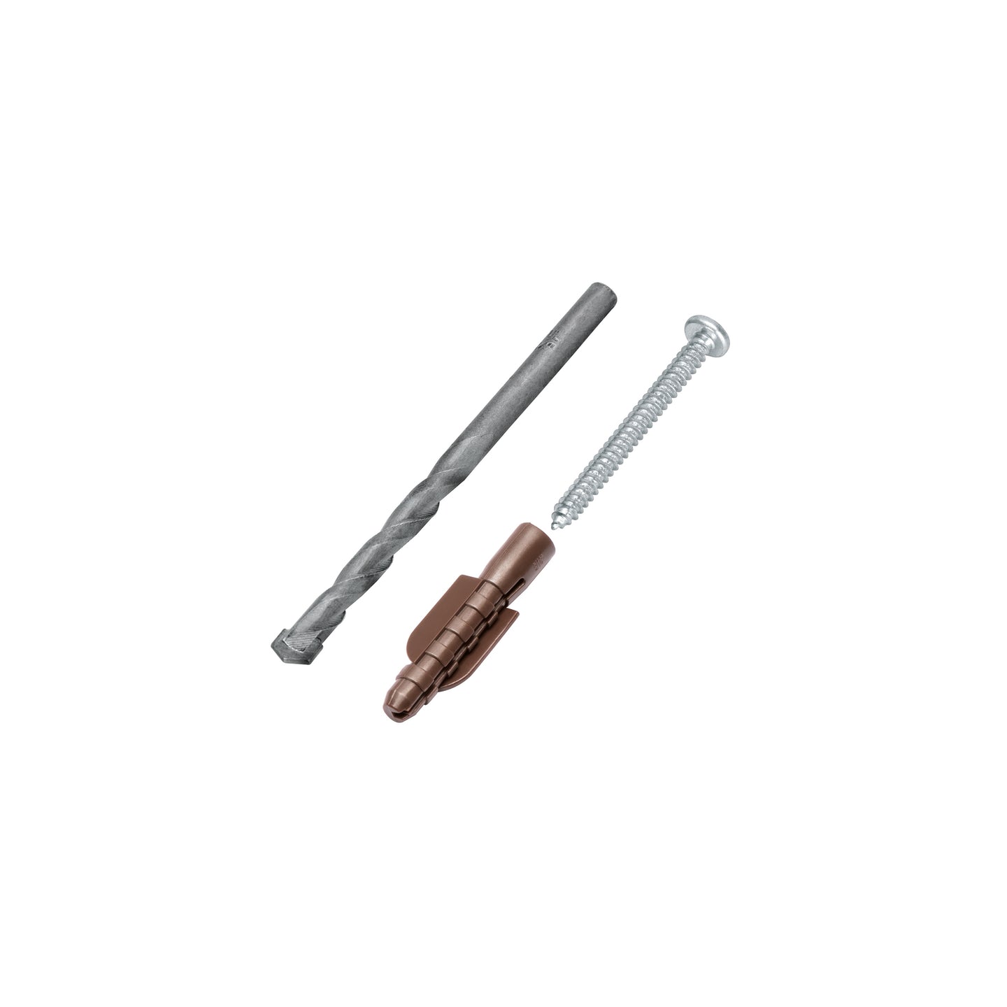 TQ-5/16J Kit de 20 taquetes 5/16"con pijas #10 y 1 broca 5/16", FIERO