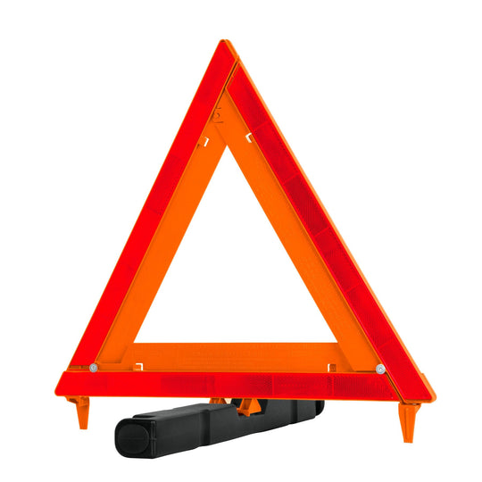 TRISE-435 Triángulo de seguridad, 17", con estuche plástico, TRUPER