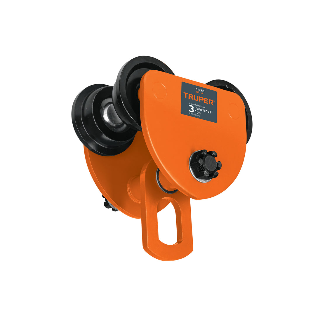 TRO-3 Trole de carga 3 ton para vigas IPS e IPR, ajustable, Truper