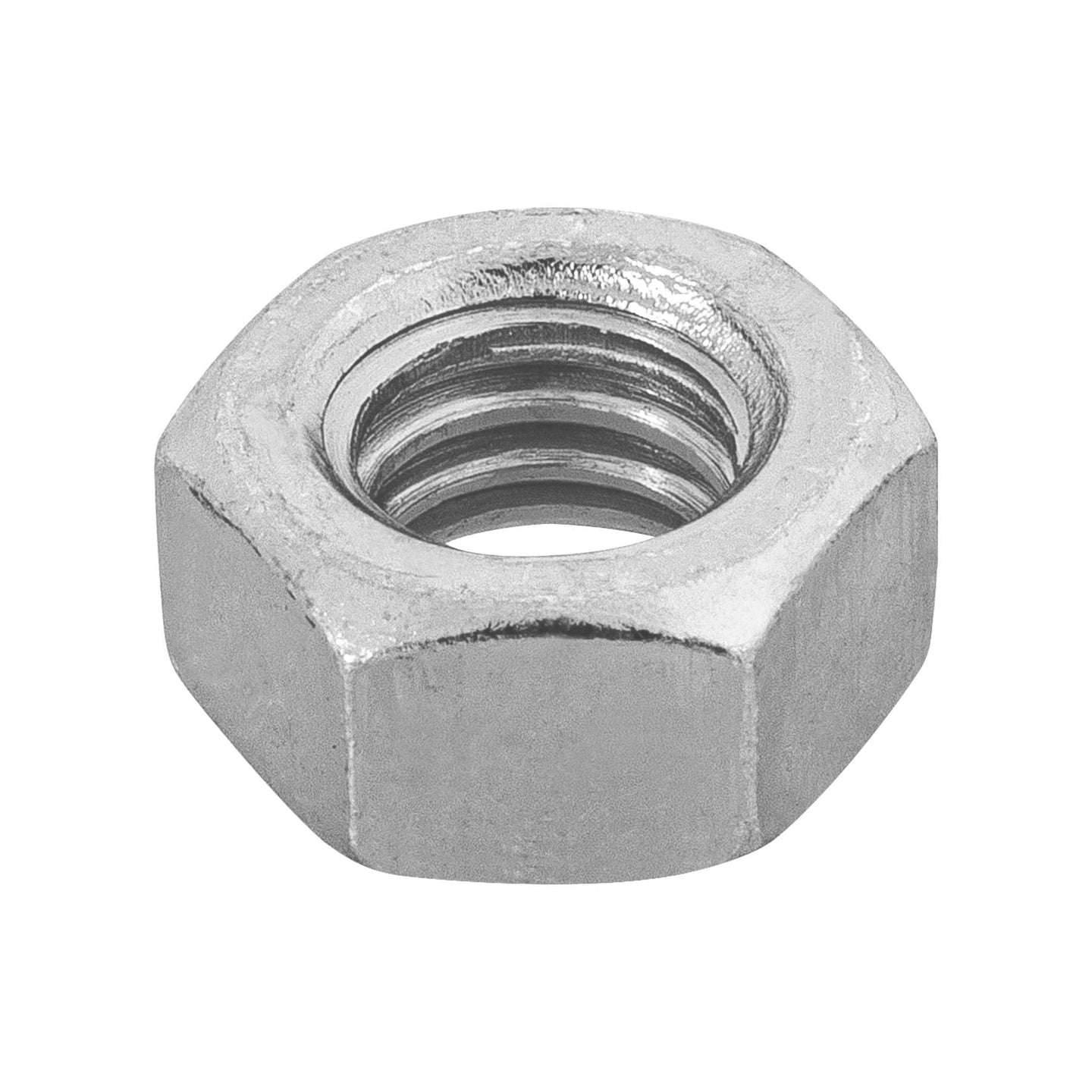 TUE-5/16 Bolsa con 150 tuercas 5/16" hexagonales de acero galvanizado