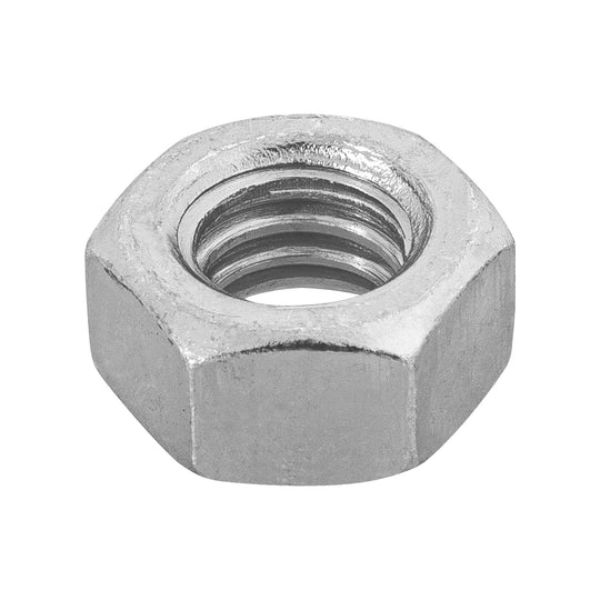 TUE-5/16 Bolsa con 150 tuercas 5/16" hexagonales de acero galvanizado