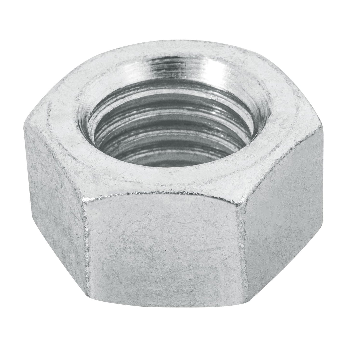 TUE-5/8 Bolsa con 25 tuercas 5/8" hexagonales de acero galvanizado