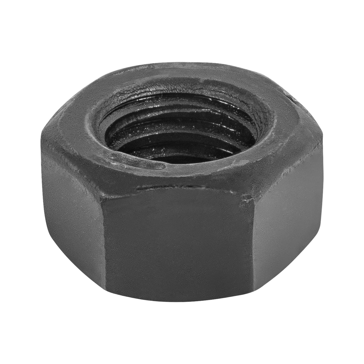 TUE5-3/8 Bolsa con 100 tuercas 3/8" hexagonales pavonadas, grado 5