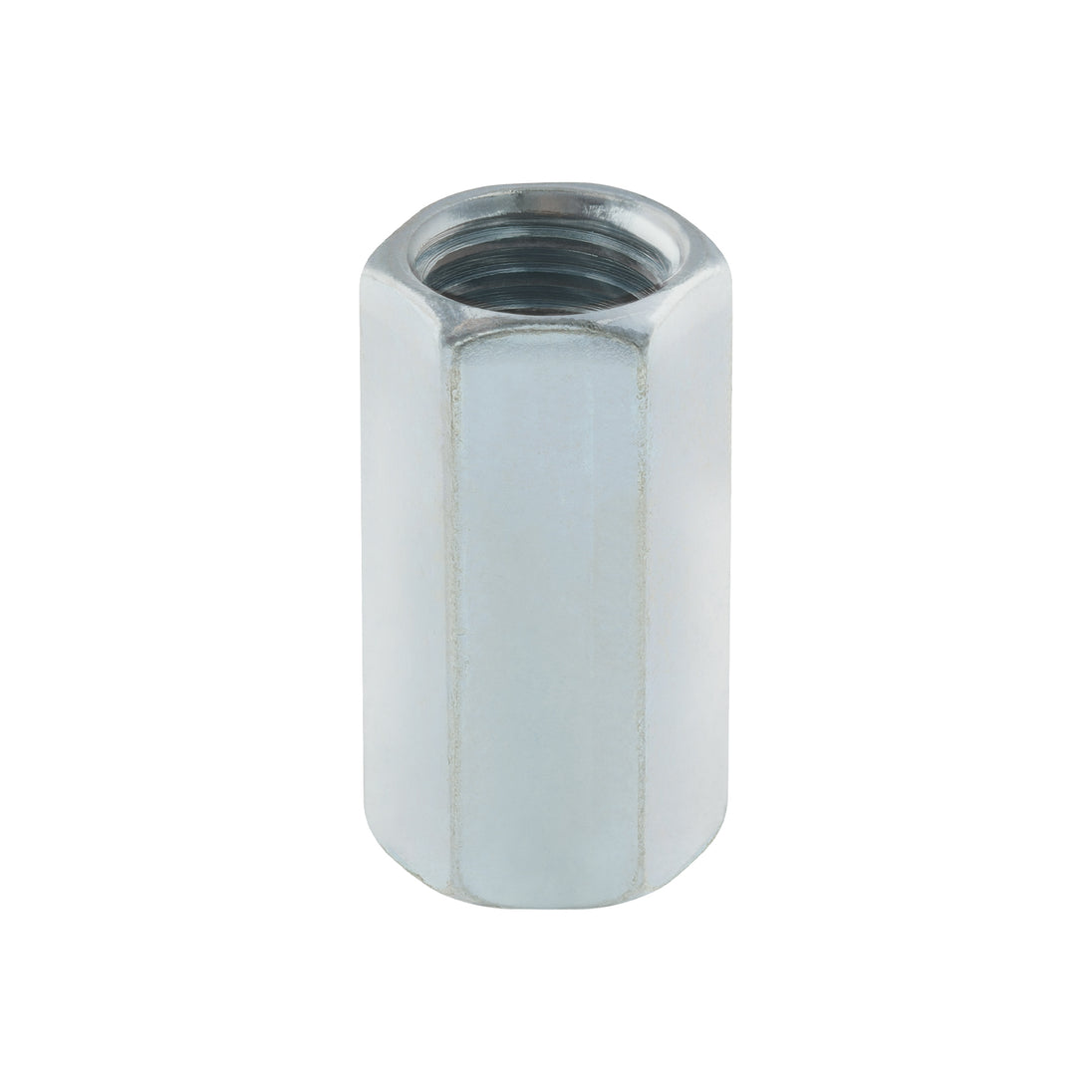 TUEC-1/2 Bolsa con 5 tuercas cople, 1/2" acero galvanizado , FIERO
