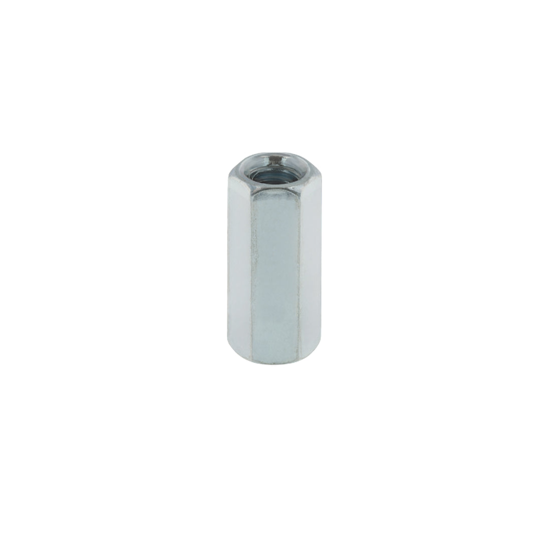 TUEC-3/16 Bolsa con 5 tuercas cople, 3/16" acero galvanizado , FIERO