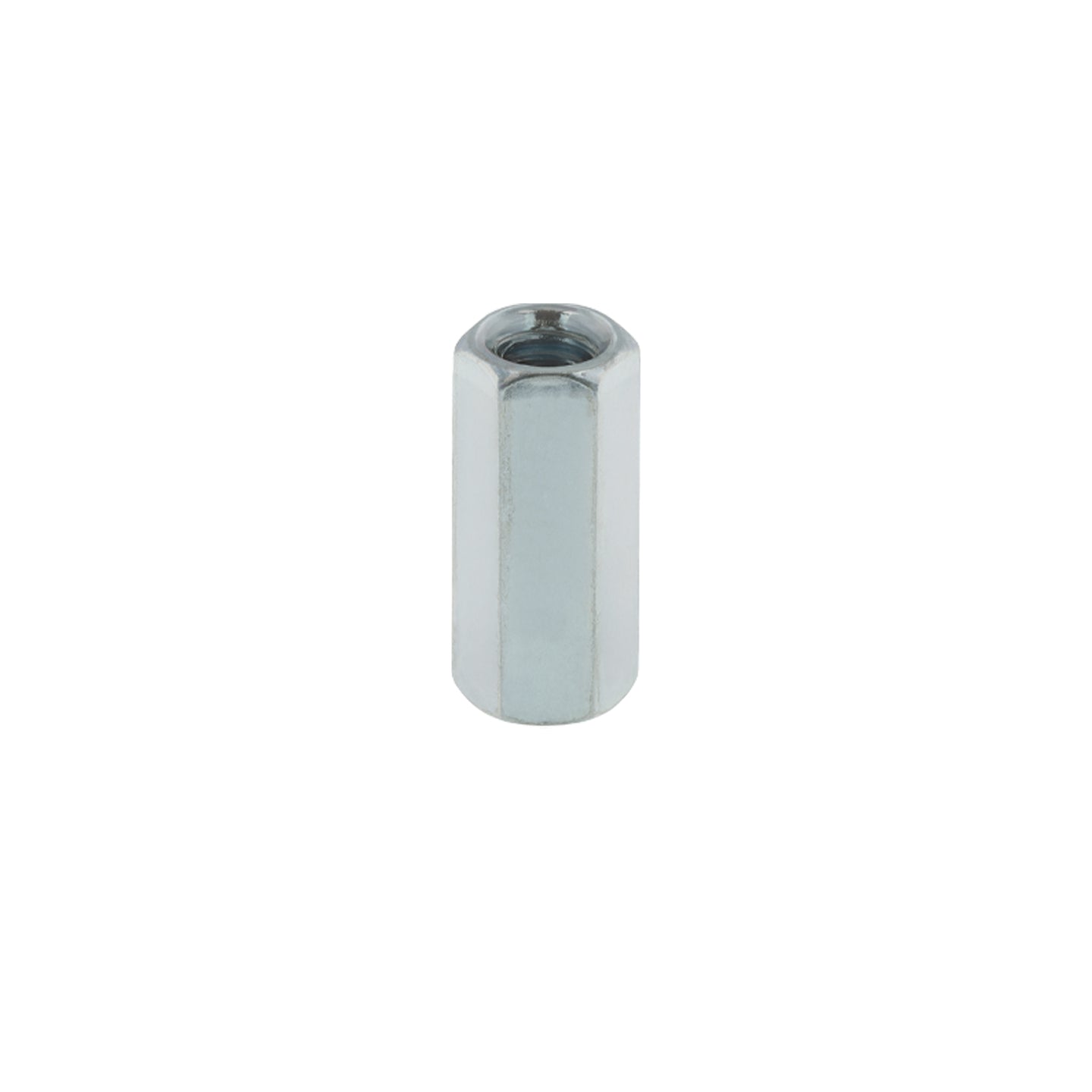 TUEC-3/16 Bolsa con 5 tuercas cople, 3/16" acero galvanizado , FIERO
