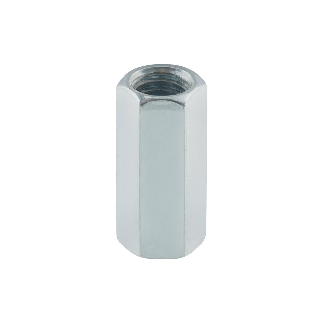 TUEC-3/8 Bolsa con 5 tuercas cople, 3/8" acero galvanizado , FIERO