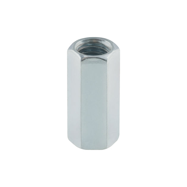 TUEC-3/8 Bolsa con 5 tuercas cople, 3/8" acero galvanizado , FIERO