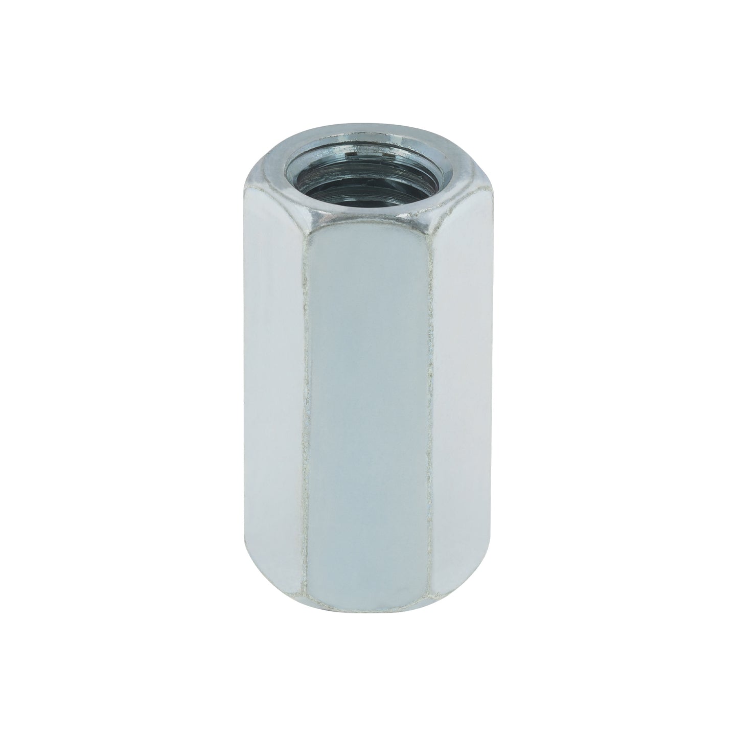 TUEC-7/16 Bolsa con 5 tuercas cople, 7/16" acero galvanizado , FIERO