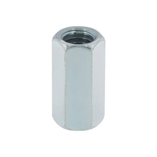TUEC-7/16 Bolsa con 5 tuercas cople, 7/16" acero galvanizado , FIERO