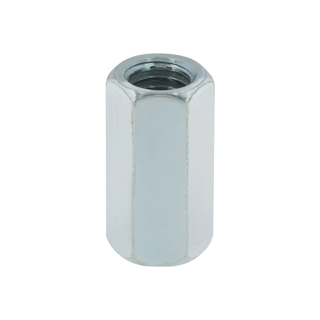 TUEC-7/16 Bolsa con 5 tuercas cople, 7/16" acero galvanizado , FIERO