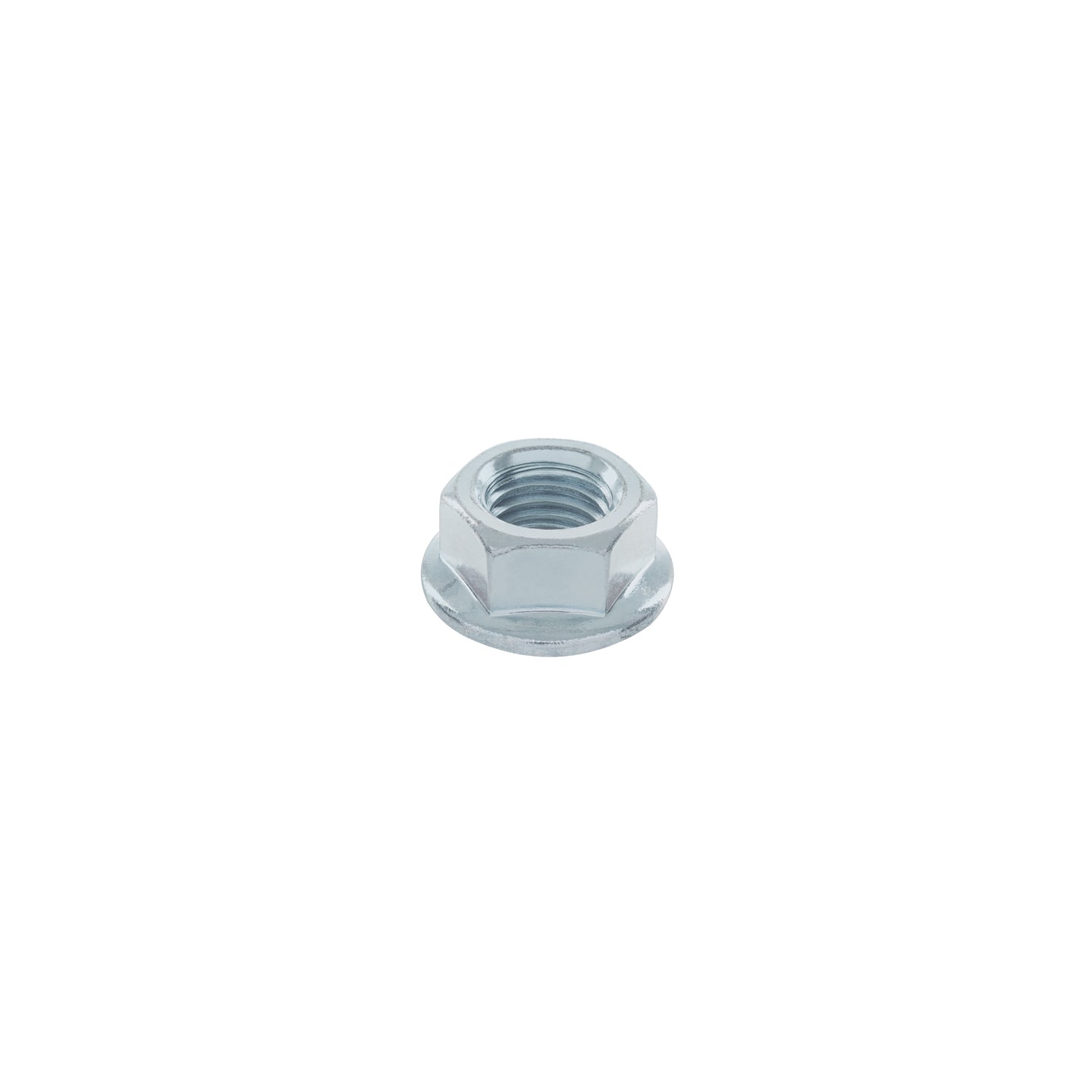 TUEF-3/4 Bolsa con 10 tuercas flange, 3/4", acero galvanizado, FIERO