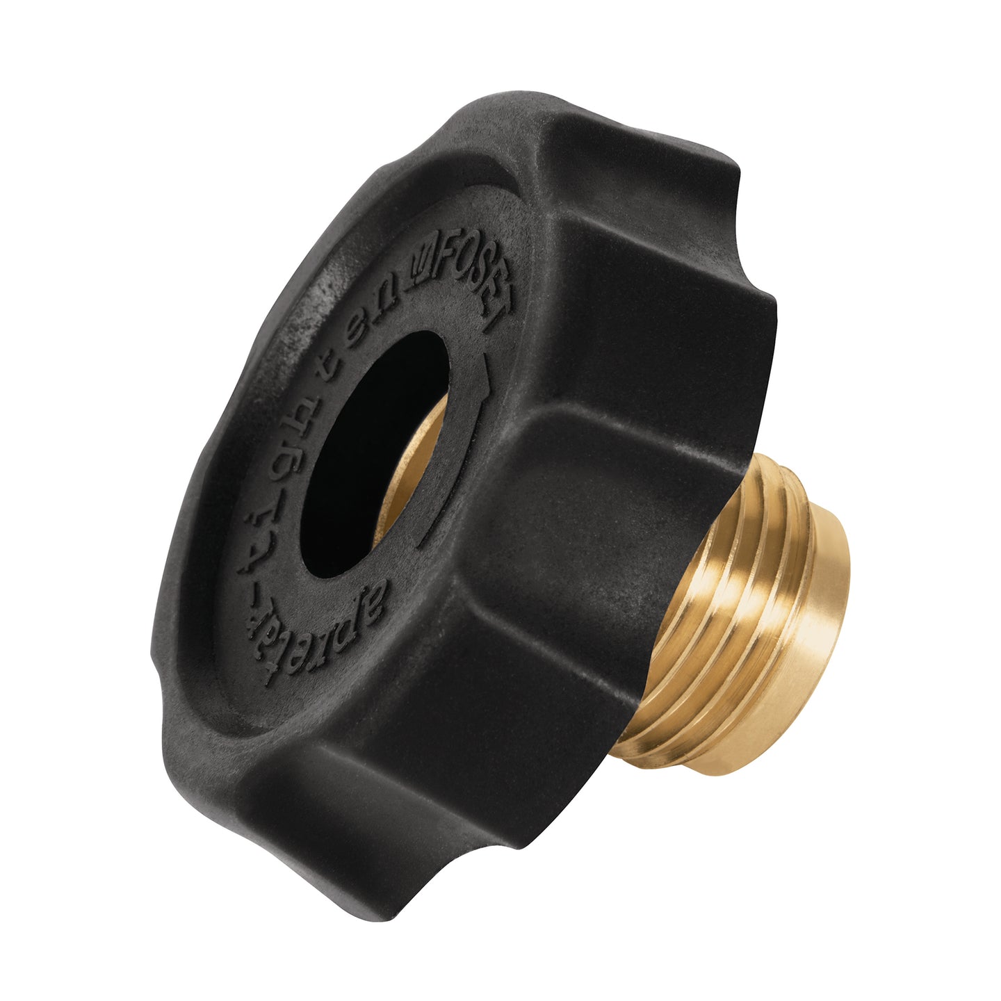 TUIZ-7/8M Tuerca izquierda de latón 7/8" con maneral plástico, FOSET