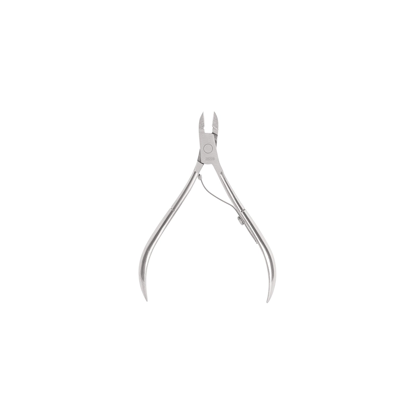 UNA-238P Alicate para manicure 4", cabeza recta, punta corta, PRETUL