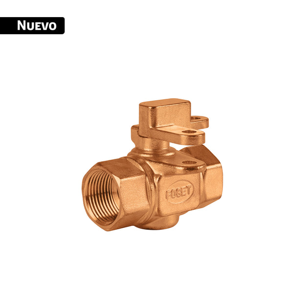 Válvula Bola Foset VAB-3/4 3/4" Latón 600 PSI Candado