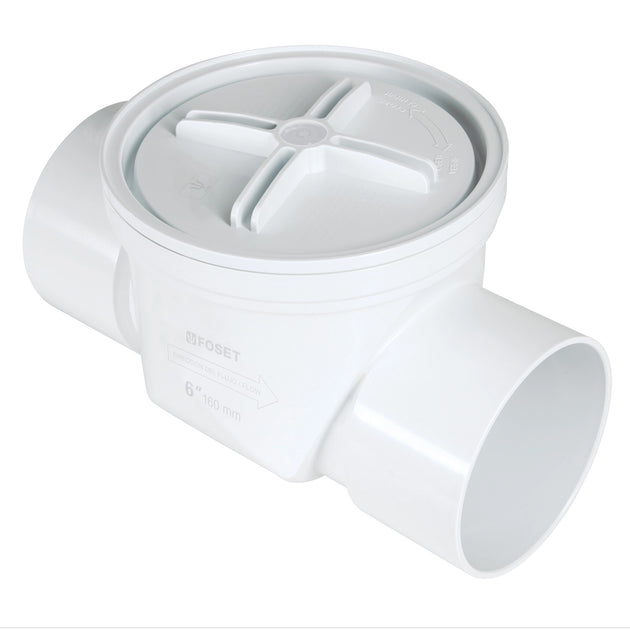 VACHE-6S Válvula check antiretorno 6", ABS, FOSET