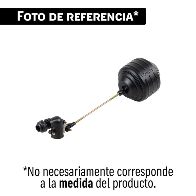 Kit Válvula Flotador Foset VAFLO-3/4K 3/4" NPS | Control Nivel Agua