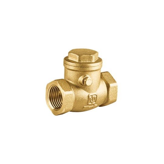 VAHO-1/2 Válvula check horizontal de latón, 1/2", FOSET