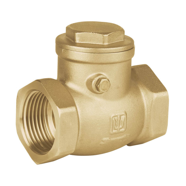 VAHO-1 Válvula check horizontal de latón, 1", FOSET