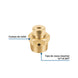 Válvula Alivio Calentador 3/4" Foset VALI-3/4R Latón 100-123 psi
