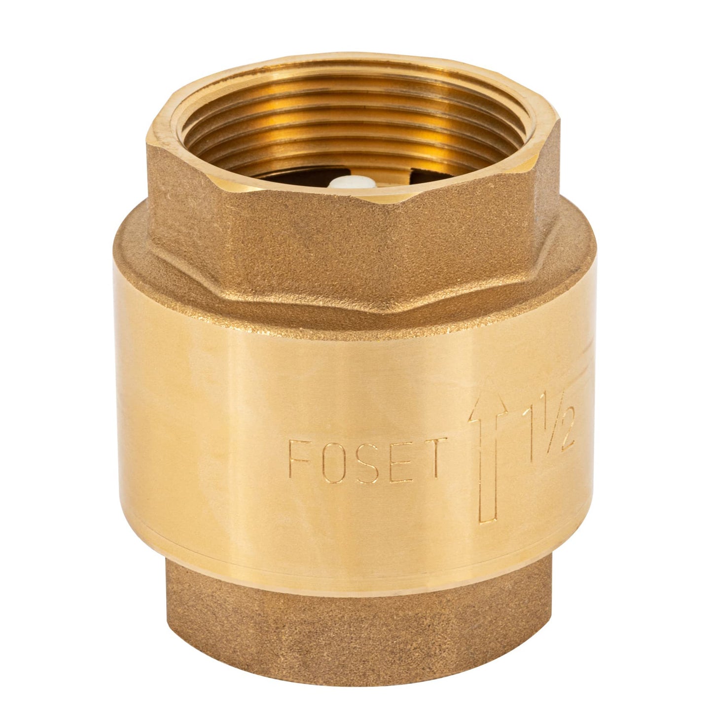VARE-1-1/2 Válvula de retención de latón 1-1/2", FOSET