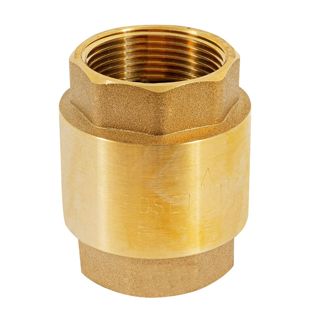 VARE-1-1/4 Válvula de retención de latón de 1 1/4", FOSET