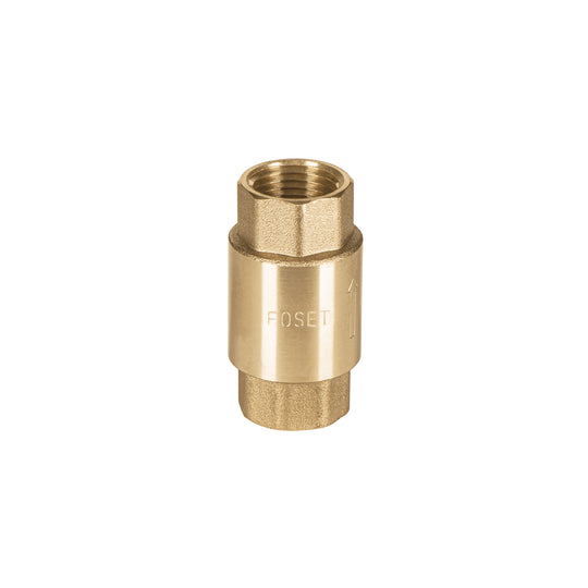 VARE-1/2 Válvula de retención de latón de 1/2", FOSET