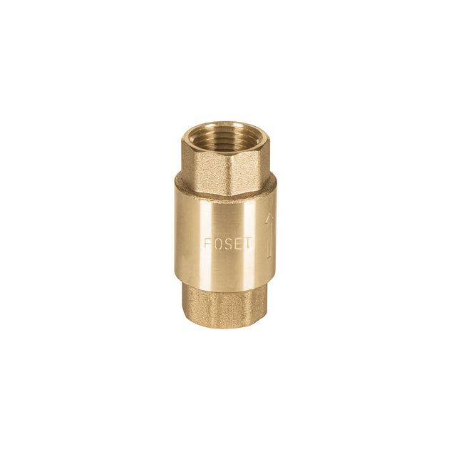 VARE-1/2 Válvula de retención de latón de 1/2", FOSET