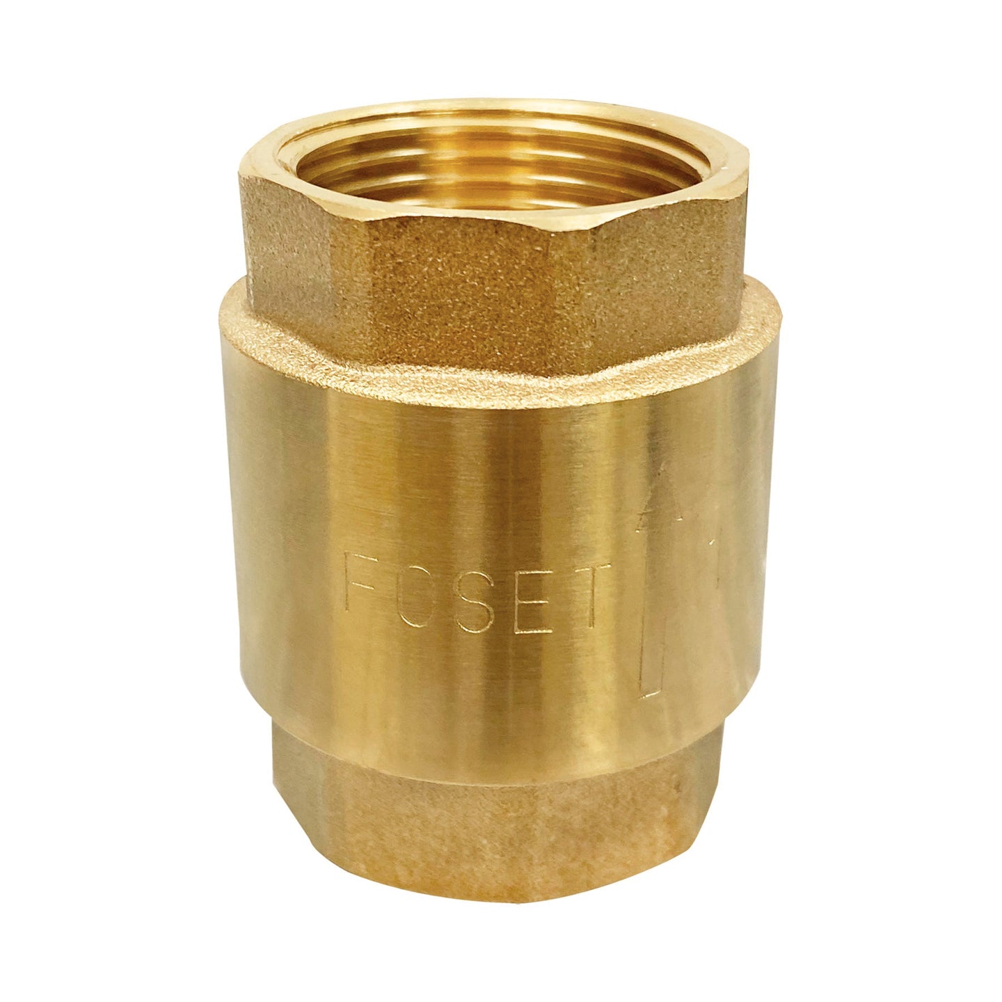 VARE-1 Válvula de retención de latón de 1", FOSET
