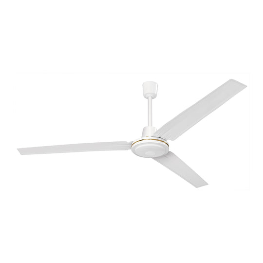 VENT-56 Ventilador de techo para interior, 56", blanco, VOLTECK