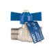 Foset VES-1/2 Válvula Bola 1/2" Latón 300 PSI Gas LP Agua | 1/4 Vuelta