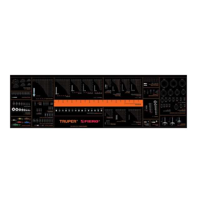 VIMOS-2 Cubremostrador de vinil 200 x 60 cm, Truper