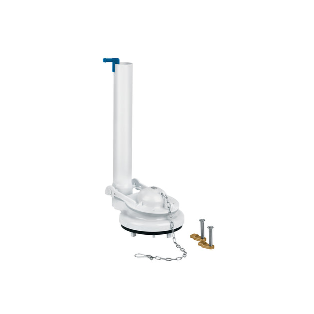 VW-011 Válvula de descarga 3" para WC de 1 pza, cadena inox, FOSET