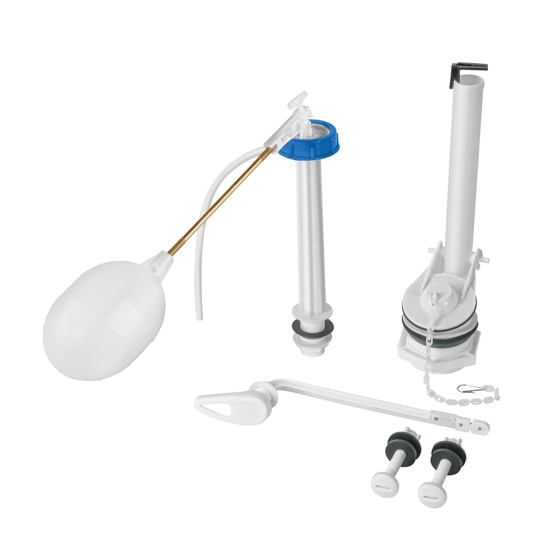 VW-356 Juego accesorios para WC, 2" con flotador tradicional, BASIC